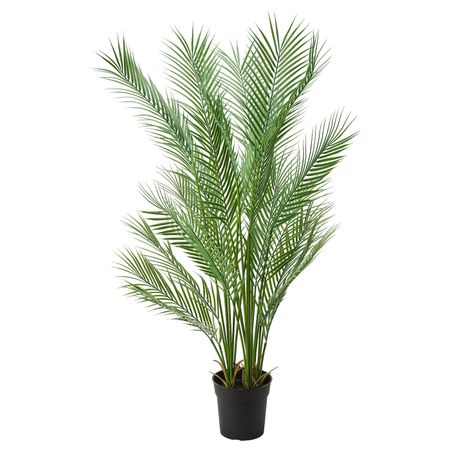 Искусственное растение в горшке, для дома/улицы пальма, 19 см IKEA ФЕЙКА 204.527.79