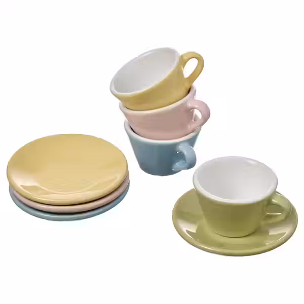 DUKTIG Игрушечные чашки/блюдца, 8 предм. - разные цвета - фото 1