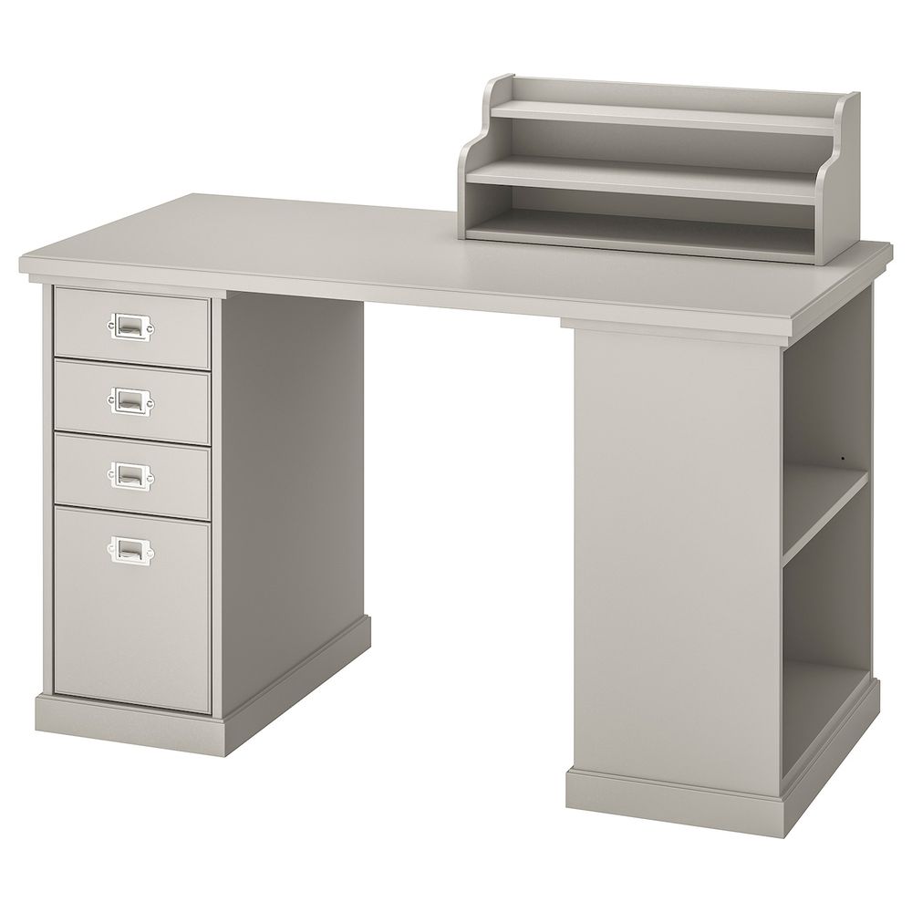 Стол, светло-серый 120x60 см IKEA KLIMPEN КЛИМПЕН 292.139.30 - фото 1