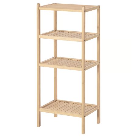 STEGESUND Секция полок - светлый бамбук 36x28x87 см