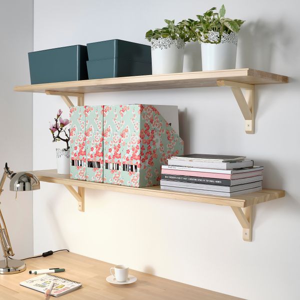 Подставка для журналов, цветок/светло-зеленый IKEA TJENA ТЬЕНА 704.770.27 - фото 2