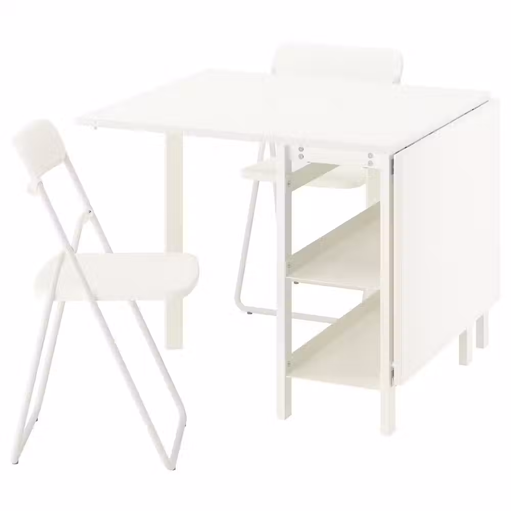 VIHALS / VIHALS Стол и 2 складных стула - фото 1