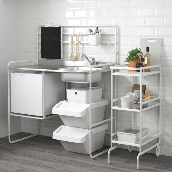 Мини-кухня 112x56x139 см IKEA SUNNERSTA СУННЕРСТА 203.676.96 - фото 11