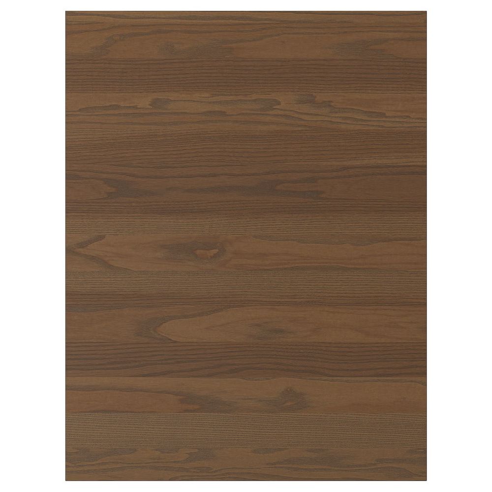STENSTA Накладная панель - темно-коричневый ясеневый шпон 62x80 см - фото 1