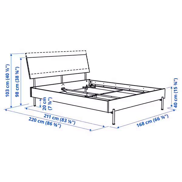 RÅDMANSÖ - схема-чертеж с размерами