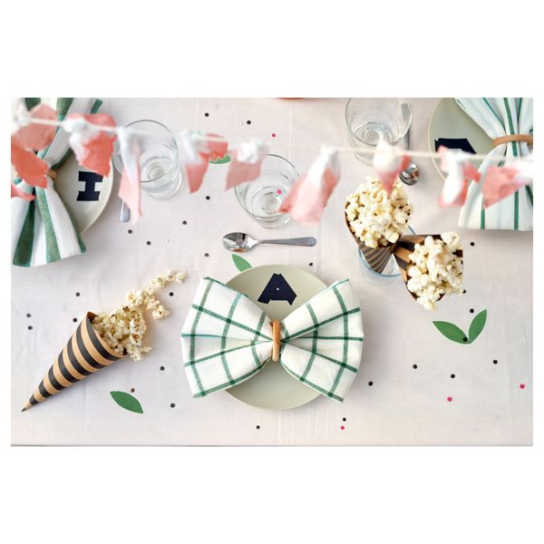 Полотенце кухонное ЭЛЛИ, белый, зеленый (50x65 см) - фото 9