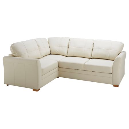 Угловой диван-кровать c модулем для хран, лев, Глосе/Бумстад бежевый IKEA GESSBERG ГЕССБЕРГ 803.777.44