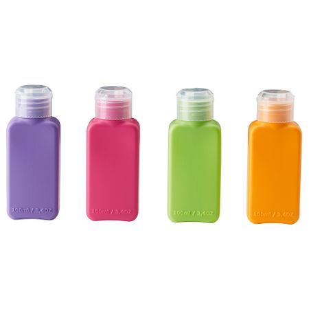 Бутылка УПТЭККА, разные цвета (100 мл)