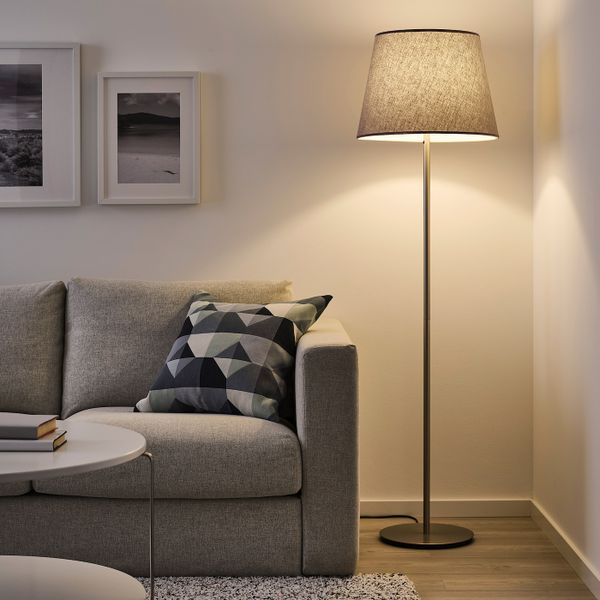 Основание напольный светильн, никелированный IKEA SKAFTET СКАФТЕТ 204.054.29 - фото 3