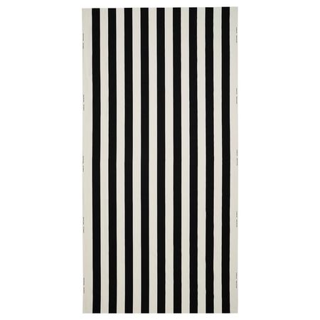 VARGTÖREL Отрез ткани - черный/белый 150x300 см
