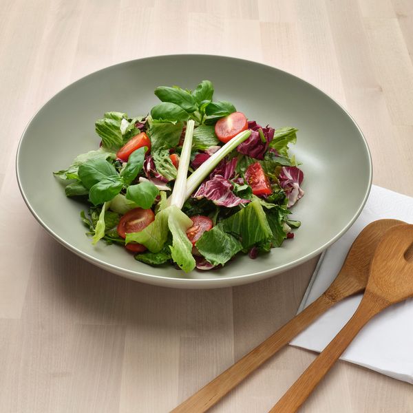 Миска сервировочная, 30 см, матовая поверхность зеленый IKEA FÄRGKLAR ФЭРГКЛАР 805.409.57 - схема-чертеж с размерами