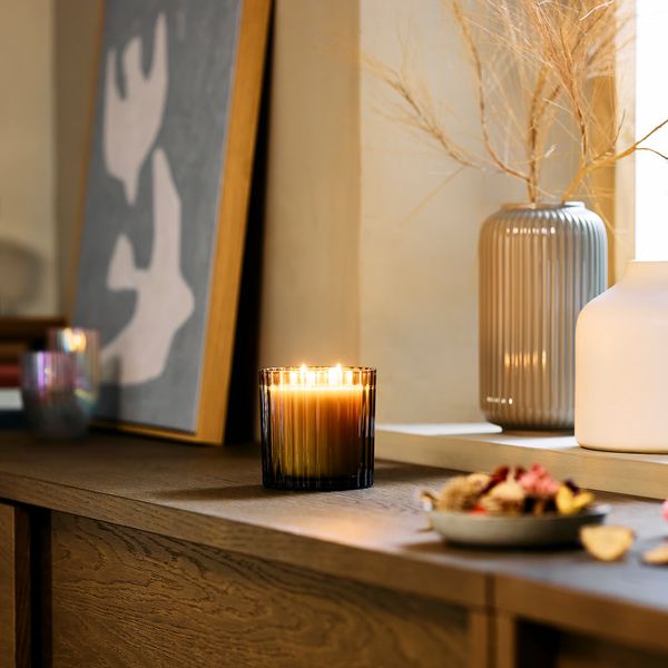 TOFSTÄRNA ТОФСТЭРНА Ароматическ свеча в стакане,2фитиля - фото 2