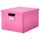 Коробка с крышкой ТЬЕНА, розовый (27x35x20 см)