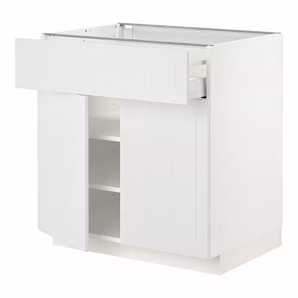 METOD / MAXIMERA Напольный шкаф с ящиком/2дверцами - фото 1