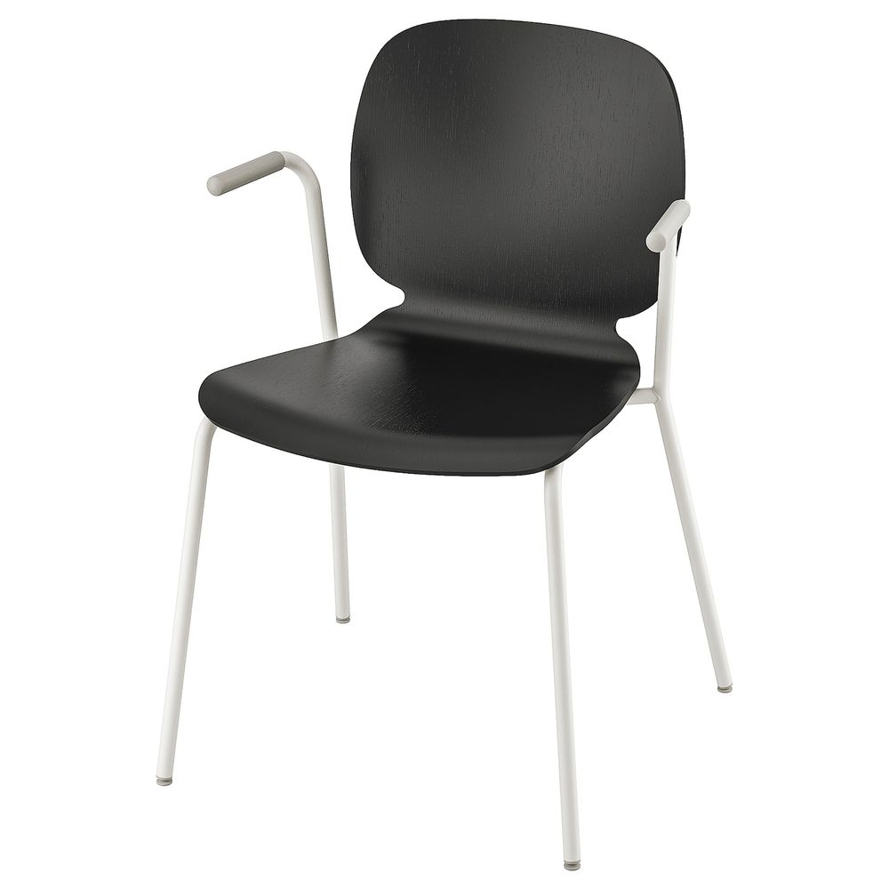 Легкое кресло, черный, Дитмар белый IKEA СВЕН-БЕРТИЛЬ 392.597.48 - фото 1