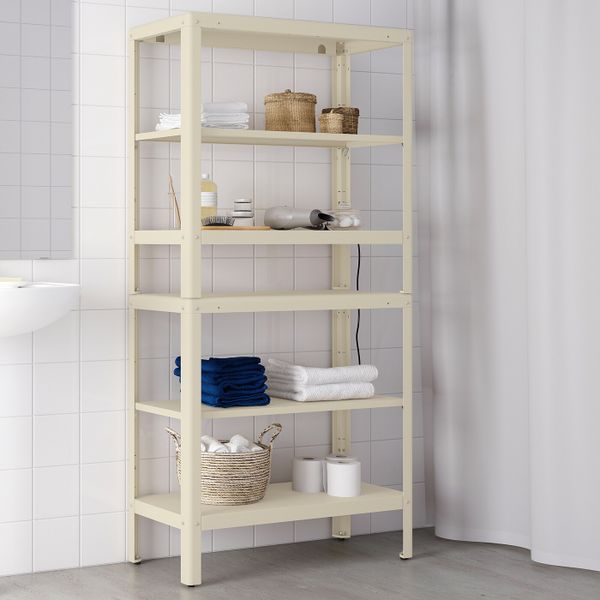 Стеллаж для дома, сада 80x35x162 см IKEA KOLBJÖRN КОЛЬБЬЁРН 792.916.47 - фото 5