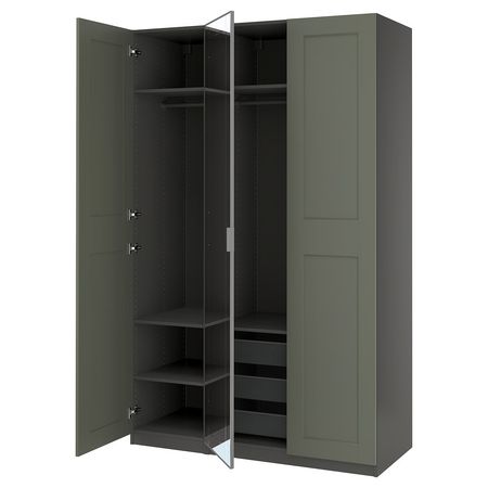 PAX / KAMMARTORP/GRIMO Гардероб, комбинация