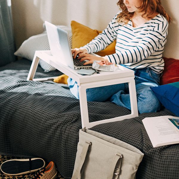 Поднос на ножках, белый IKEA KLIPSK КЛИПСК 503.721.06 - схема-чертеж с размерами