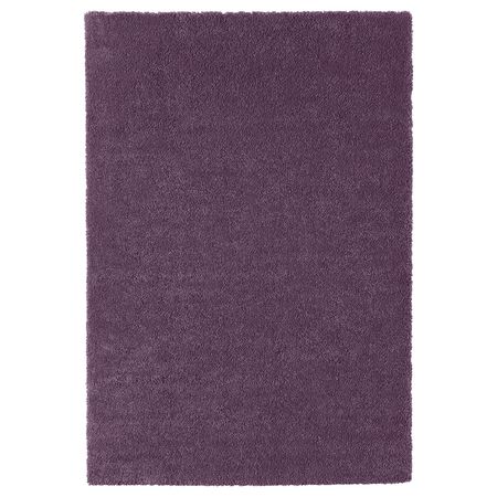 Ковер, короткий ворс, фиолетовый 133x195 см IKEA STOENSE СТОЭНСЕ 304.295.47