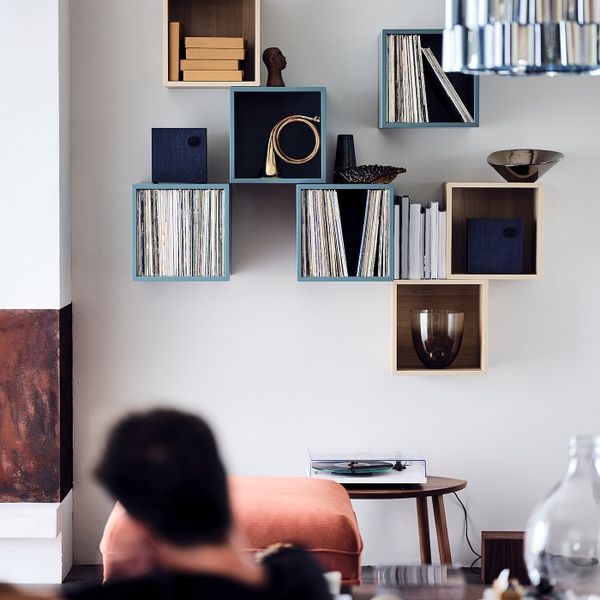 Шкаф, серо-бирюзовый 35x25x35 см IKEA EKET ЭКЕТ 204.741.49 - фото 2