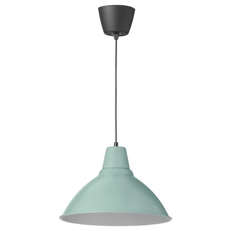 Подвесной светильник, зеленый 38 см IKEA ФОТО 403.646.06