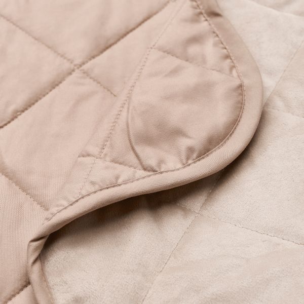 Покрывало, бежевый 180x250 см IKEA MJUKPLISTER МЬЮКПЛИСТЕР 104.988.10 - фото 2