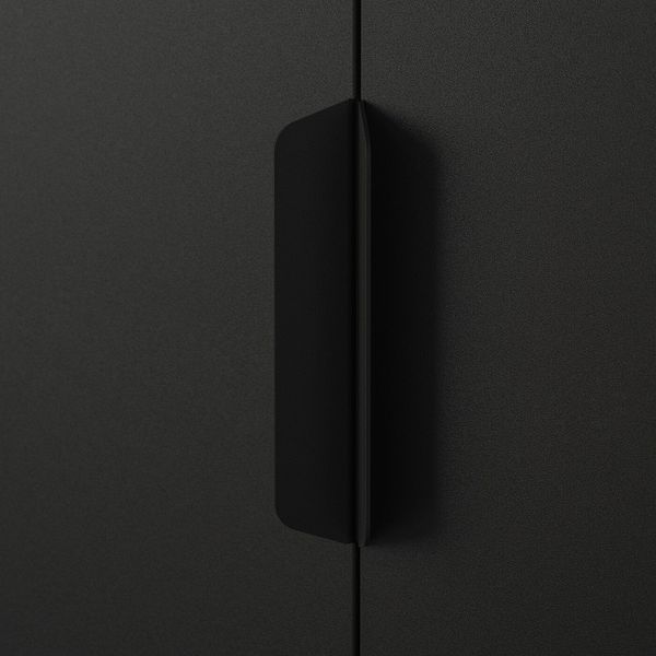 Шкаф с дверями, антрацит 70x110 см IKEA TROTTEN ТРОТТЕН 604.748.83 - фото 3