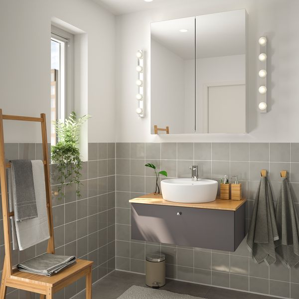 Шкаф под раковину, столешница 45, раковина, 82x49x74 cm IKEA GODMORGON ГОДМОРГОН, TOLKEN ТОЛКЕН, TÖRNVIKEN ТОРНВИКЕН 194.146.94 - фото 3