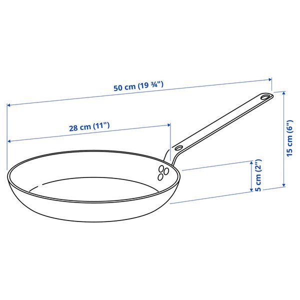 IKEA, дополнительный ракурс - схема-чертеж с размерами