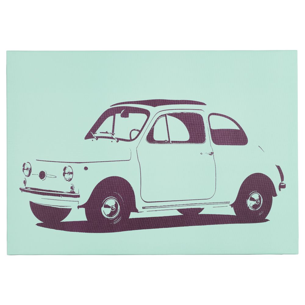 Картина ПЬЕТТЕРИД, Фиат 500 (100x70 см) - фото 1