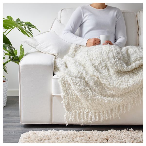 Плед ОФЕЛИА, белый (130x170 см) - фото 4