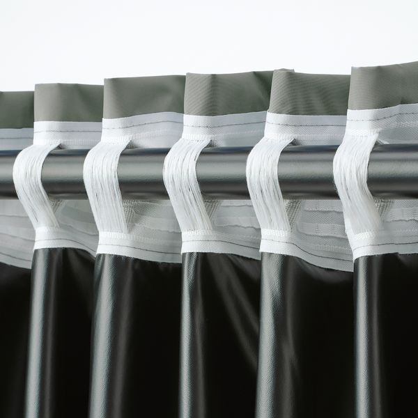 Блокирующая свет гардина, 1 шт., светло-зеленый, 210x300 см IKEA BENGTA БЕНГТА 205.129.95 - фото 5