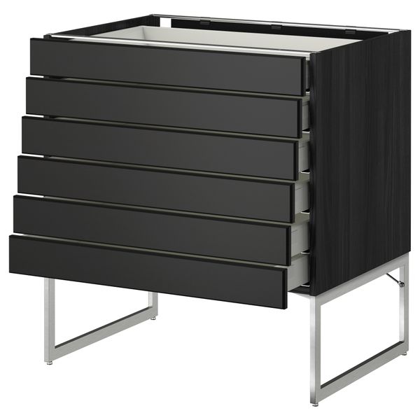 IKEA, вид спереди - схема-чертеж с размерами