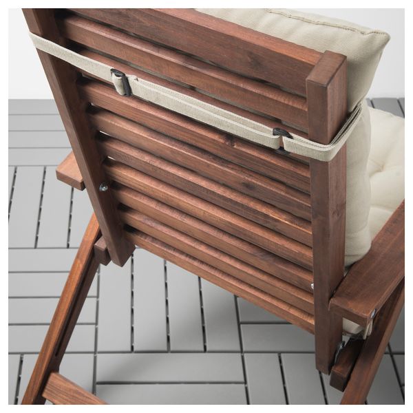 Подушка на садовую мебель ХОЛЛО, бежевый (116x47 см) - фото 2