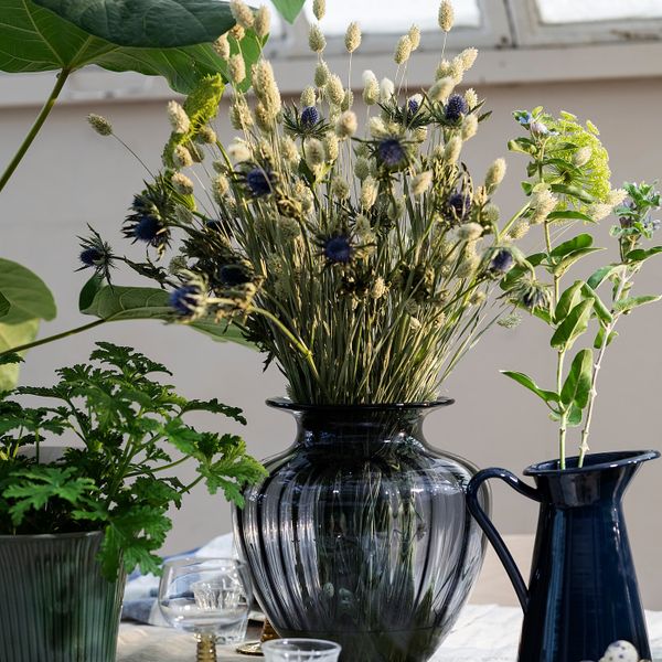 Ваза, серый 27 см IKEA TONSÄTTA ТОНСЭТТА 804.422.02 - схема-чертеж с размерами