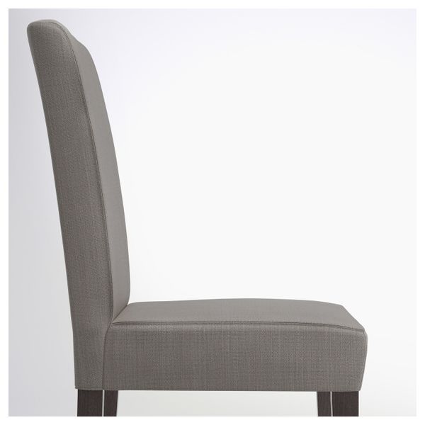 Стул, темно-коричневый, Нольхага серо-бежевый IKEA ХЕНРИКСДАЛЬ 492.272.62 - фото 6