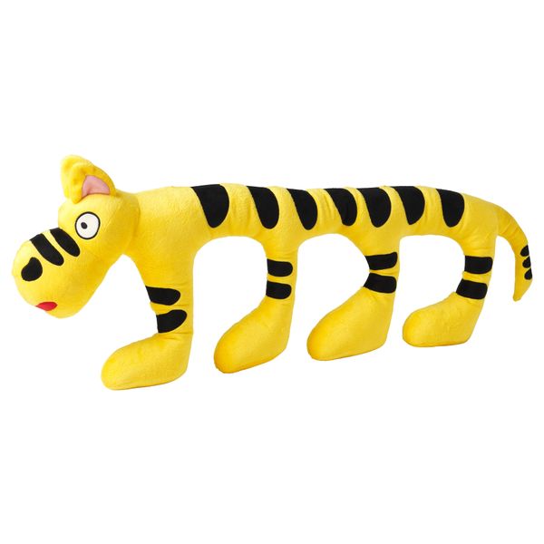 Мягкая игрушка САГОСКАТТ, тигр, желтый - фото 1