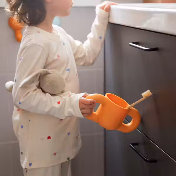 HUMLESJÖN Кружка - оранжевый 31 сл - схема-чертеж с размерами