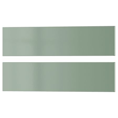 Фронтальная панель ящика КАЛЛАРП, глянцевый светло-зеленый