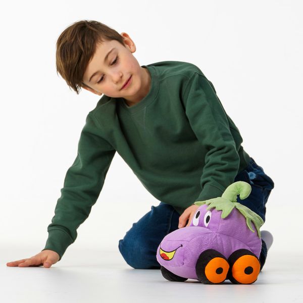 Мягкая игрушка, баклажан-машинка IKEA SAGOSKATT САГОСКАТТ 404.916.33 - фото 3