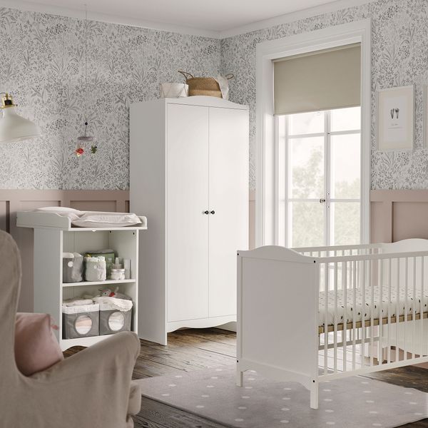 IKEA в интерьере детской - схема-чертеж с размерами