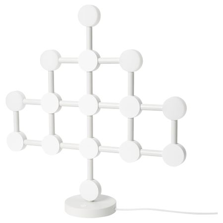 Настольная лампа, светодиодная, 47 см, белый IKEA STRÅLA СТРОЛА 505.628.56