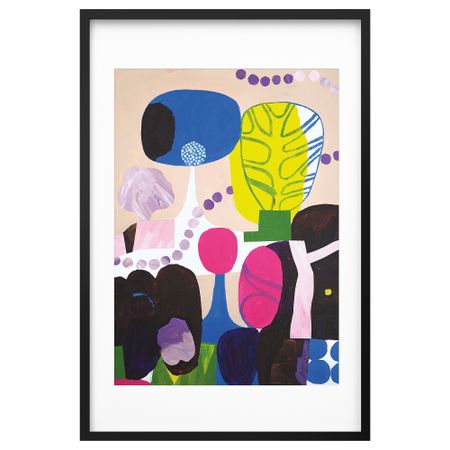 Рама с постером, Холмы и деревья, 61x91 см IKEA RÖDALM 305.789.00