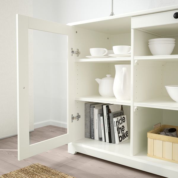 Сервант, 145x87 см, белый IKEA LIATORP ЛИАТОРП 704.397.28 - фото 4