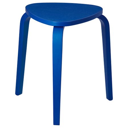 Табурет, ярко-синий IKEA KYRRE КЮРРЕ 805.555.57
