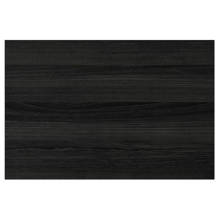 Фронтальная панель ящика, под дерево черный 60x40 см IKEA ТИНГСРИД 703.673.02