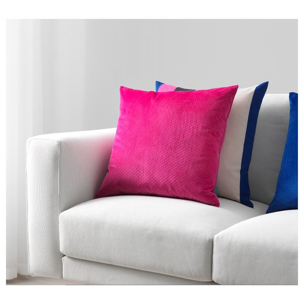 Чехол на подушку СОММАР 2018, розовый (50x50 см) - схема-чертеж с размерами