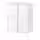 TROTTEN Шкаф с раздвижными дверцами - белый 80x55x110 см