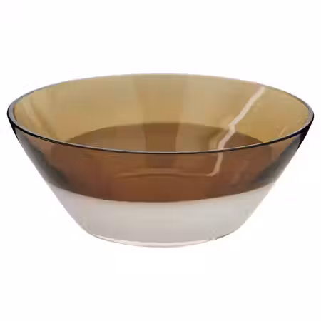 OMMJÄNGE ОММЬЕНГЕ Миска - коричневый/стакан 15 см