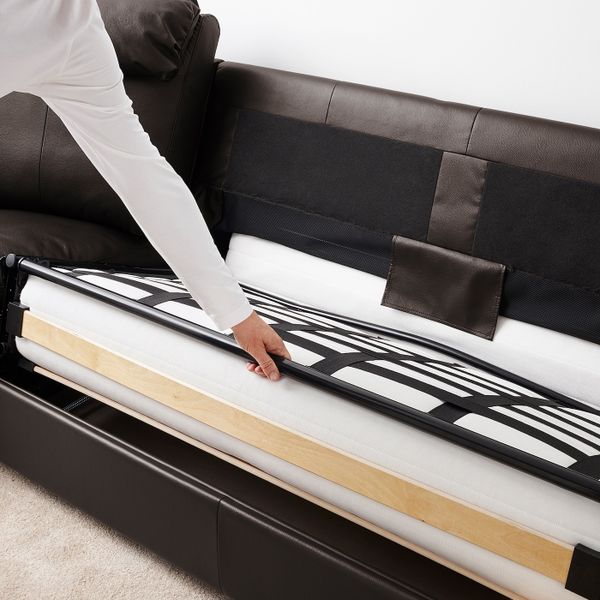 Угловой диван-кровать, 5-местный, Гранн/Бумстад темно-коричневый IKEA LIDHULT ЛИДГУЛЬТ 692.661.82 - фото 6